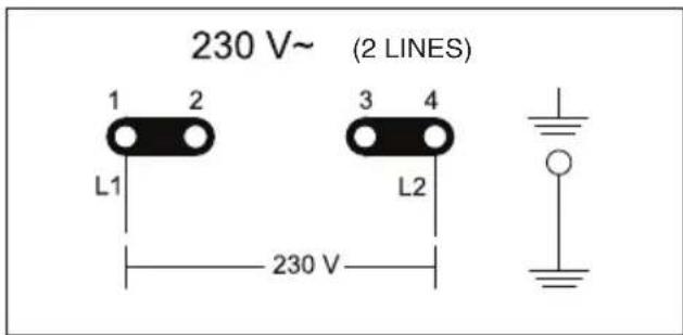 Fulgor Milano M6RT60S1 - Electrical connection - 1