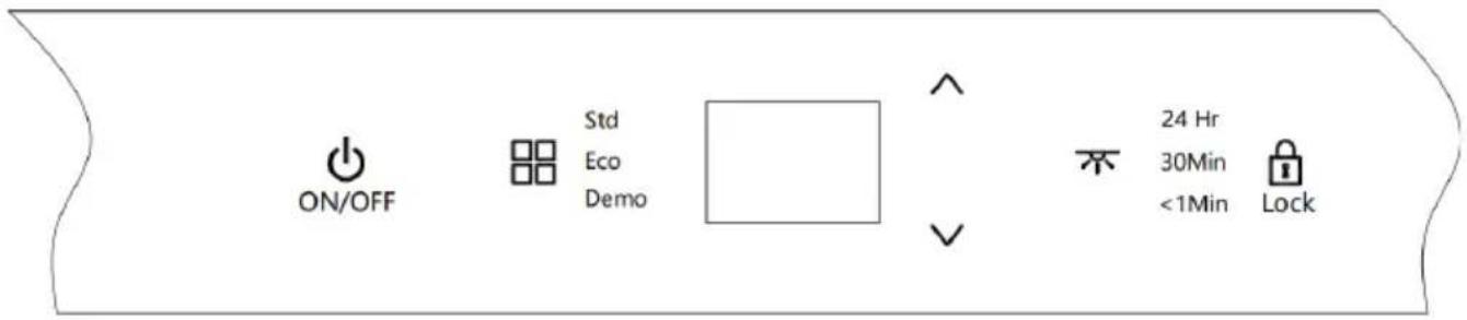 WHIRLPOOL WHW45S2B - Painel de controlo da cave de vinho - 1