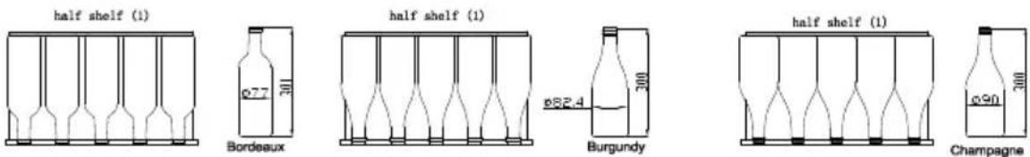 WHIRLPOOL WHW45S2B - Schemat przechowywania - 2