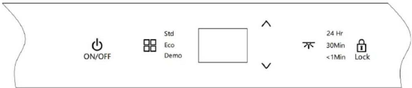 WHIRLPOOL WHW45S2B - The control panel of your wine Cooler - 1