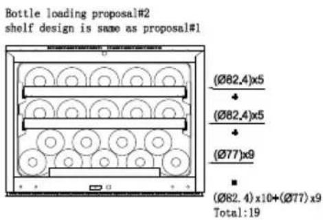 WHIRLPOOL WHW45S2B - Storage diagram - 2