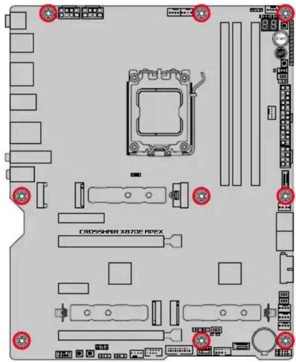 ASUS ROG CROSSHAIR X870E APEX - ROGメモリーファンキットの取り付け - 3