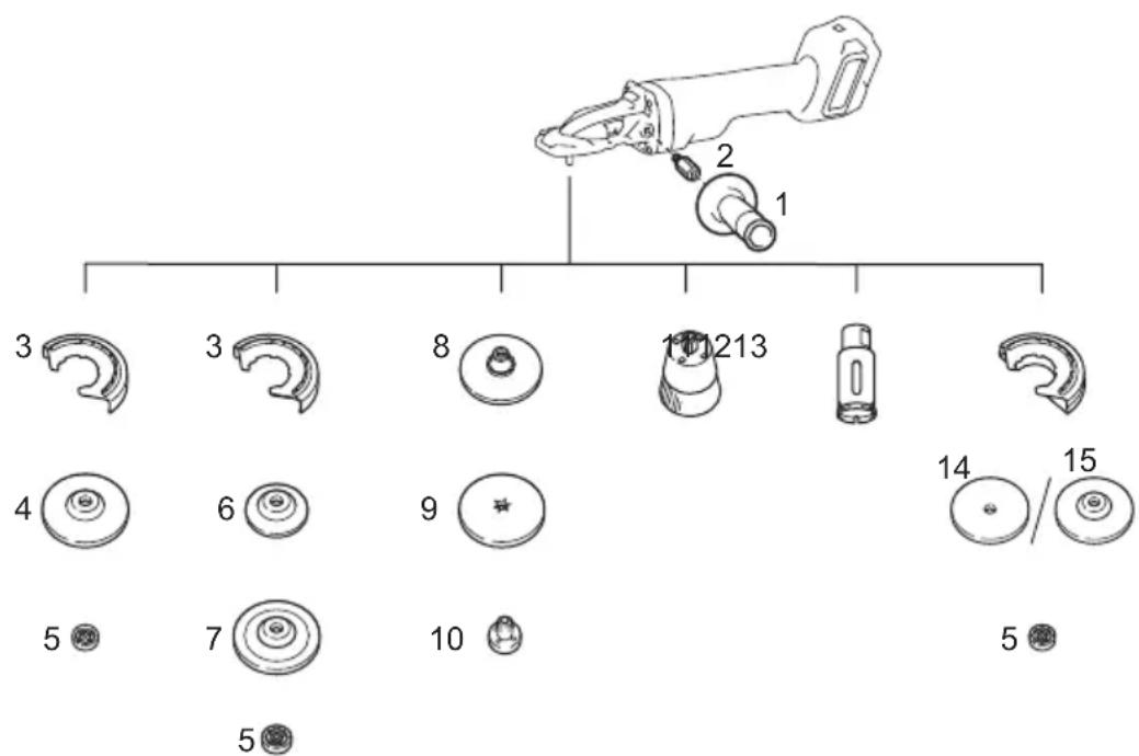 MAKITA GA055G - Pnoaipetiko eaprtma - 1