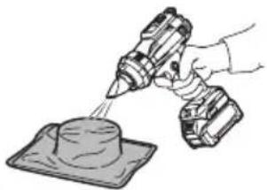 MAKITA HG001G - Verwarmen - 4