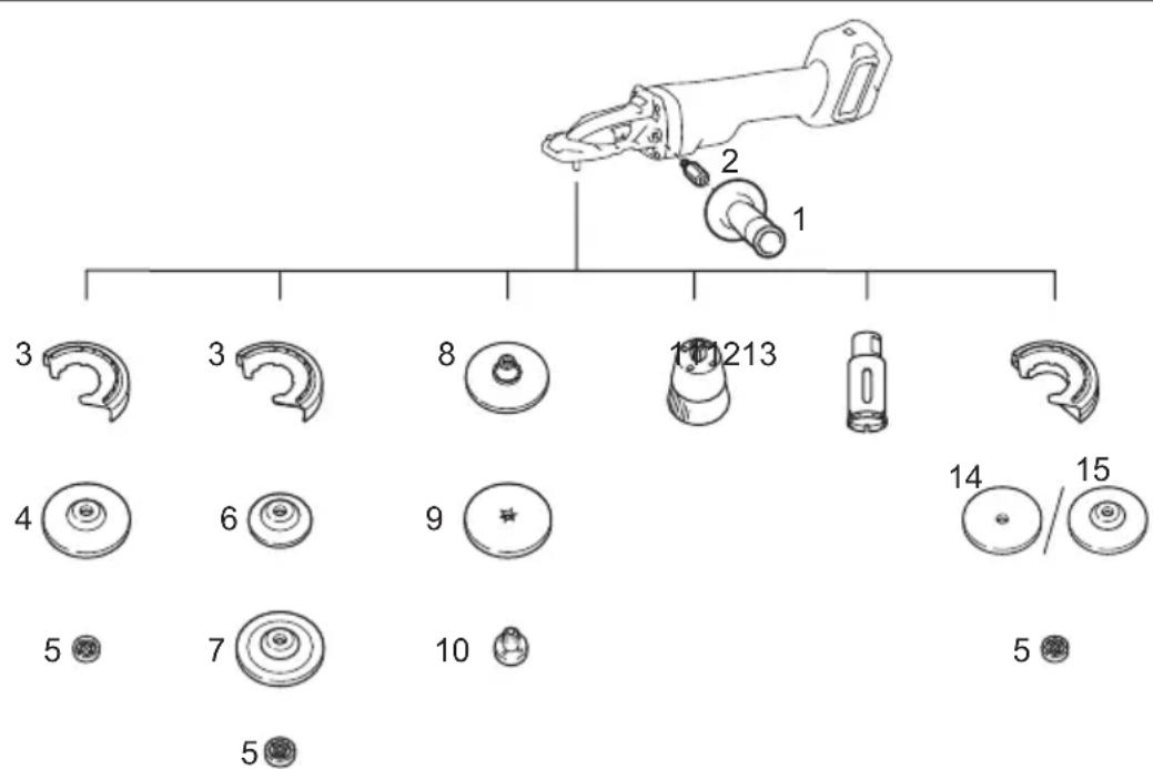MAKITA GA056G - Προαιρετικό εξάρτημα - 2