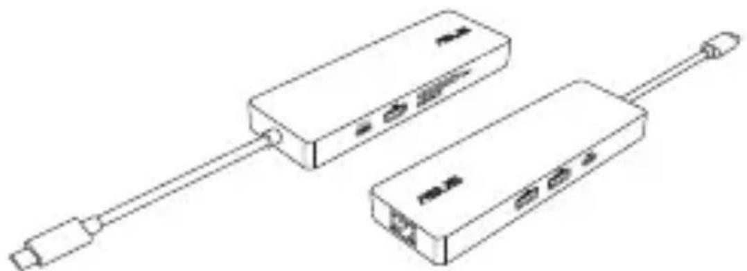 ASUS DC210 - Utiliser votre station d'accueil USB-C 8-en-1 ASUS - 1