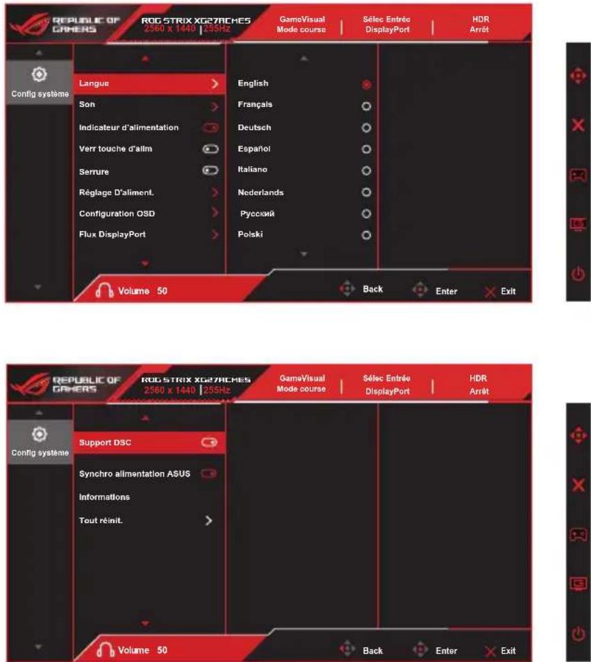 ASUS ROG Strix XG27ACMES - Config Système - 1