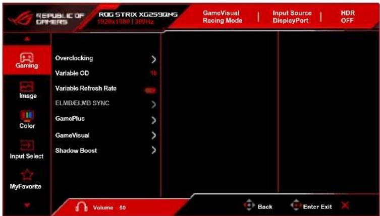 ASUS ROG Strix XG259QNS - Gaming (Παιχνίδια) - 1