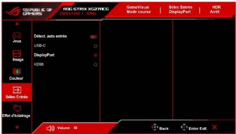 ASUS ROG Strix XG27ACG - Sélec Entrée - 1