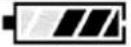 SHARP BK-CD04E - - Indikering av batteriets laddningsstatus - 3