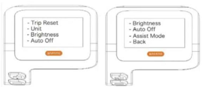 SHARP BK-CD04E - 1) Display setting - 4