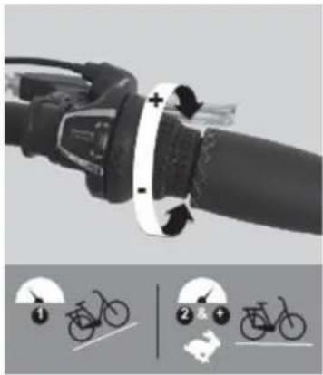 SHARP BK-CD04E - Adjusting the gear changing system - 1