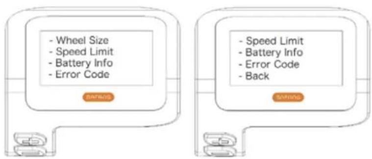SHARP BK-CD04E - 1) Display setting - 5