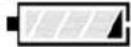 SHARP BK-CD04E - - Indikering av batteriets laddningsstatus - 5