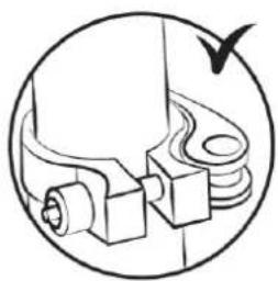 SHARP BK-CD04E - Réglage des butées - 6