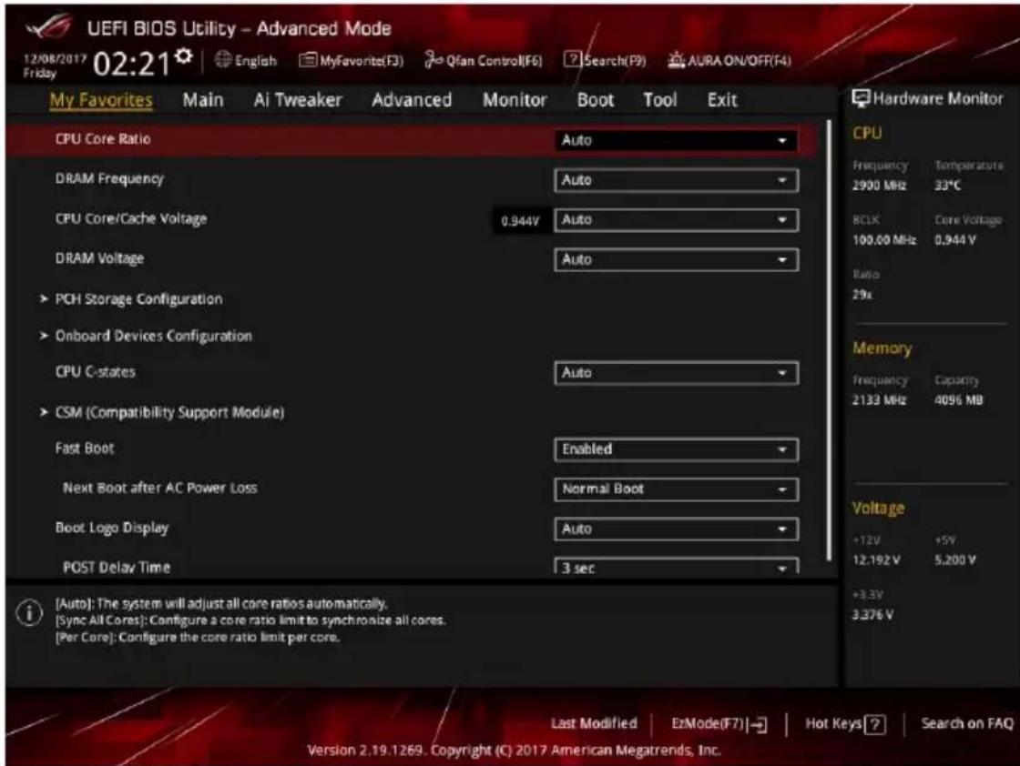 ASUS ROG STRIX B360-H GAMING - My Favorites (Favoris) - 1
