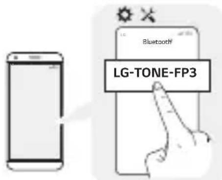 LG TONE Free TONE-FP3 - Abbinamento rapido - 2