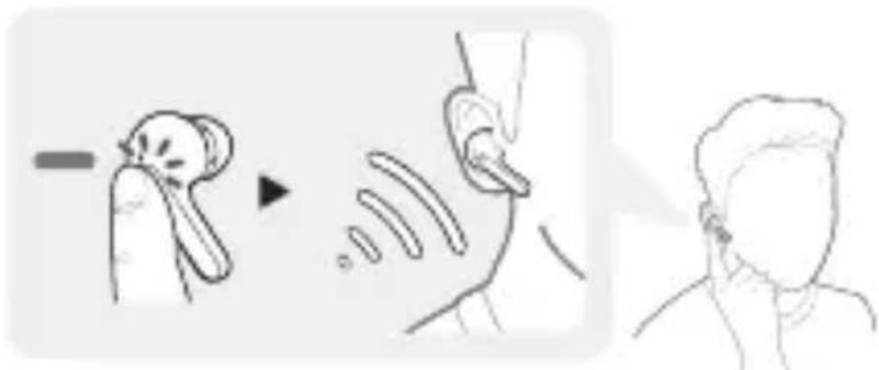 LG TONE Free TONE-FP3 - Dëgjimi i tingujve të ambientit (LAS) - 1