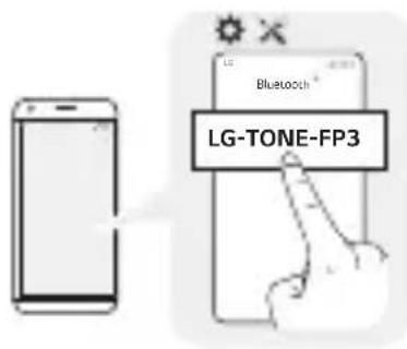 LG TONE Free TONE-FP3 - Rýchle spárovanie - 2