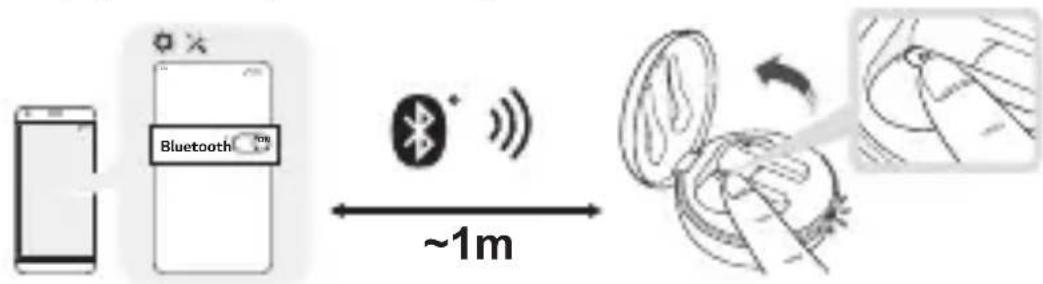 LG TONE Free TONE-FP3 - Брзо спарување (Fast Pair) - 1
