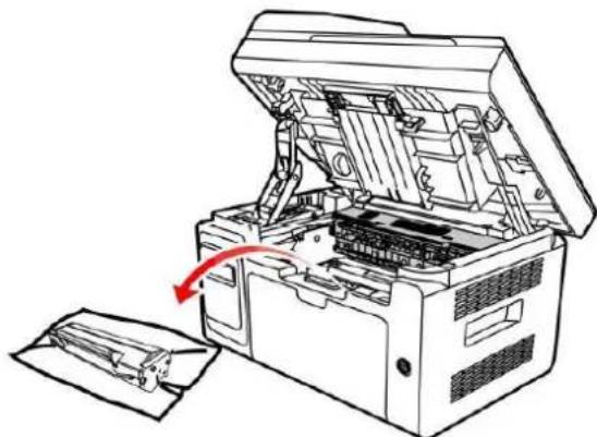 PANTUM M6509 - Remplacer la cartouche de toner - 3