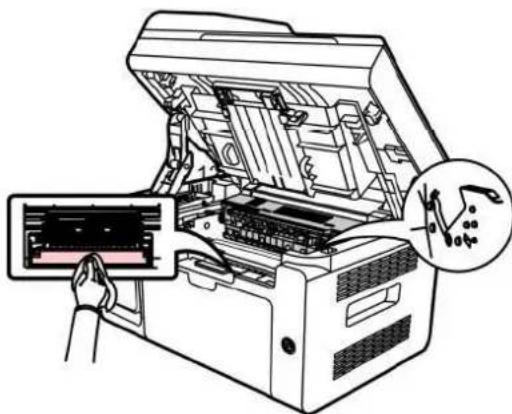 PANTUM M6509 - Nettoyage de l'imprimante - 9