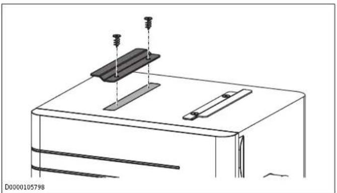 STIEBEL ELTRON LWF AR 1.5 - Fitting the profile rails to the appliance - 1