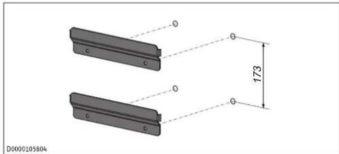 STIEBEL ELTRON LWF AR 1.5 - Installazione pensile o a soffitto delle guide profilate - 2