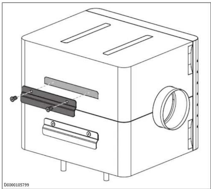 STIEBEL ELTRON LWF AR 1.5 - Montaggio delle guide profilate sull'apparecchio - 2