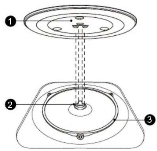 CONTINENTAL EDISON CEMO34CEB3 - TURNTABLE INSTALLATION - 1