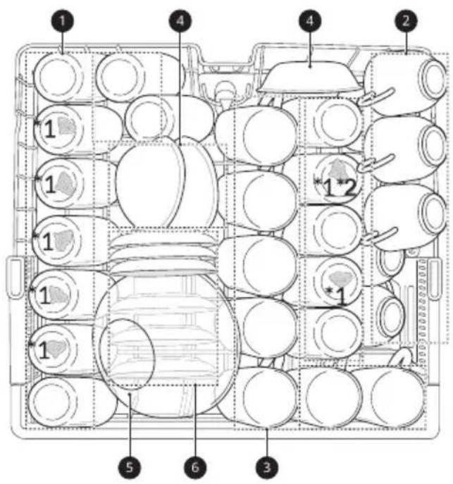 Technical diagram of a mechanical assembly with numbered components and labeled parts