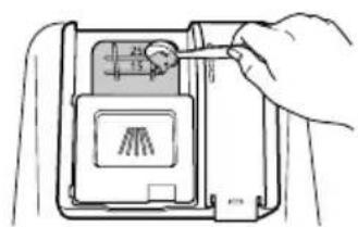LG DF242FW - Afegir detergent al dispensador - 2