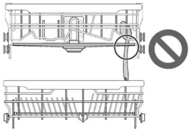 LG DF242FW - Plegar els separadors de la cistella - 5