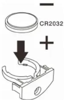 Essentiel B RRVP-200 - Inserting the backup battery - 1