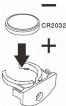 Essentiel B RRVP-200 - Insertion de la pile de secours - 1