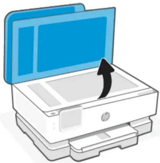 HP ENVY Photo 7934 - Nettoyez la vitre du scanner - 1