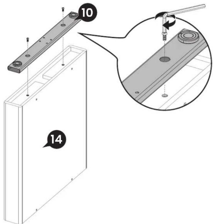 ErgoAV ERDS5-01 - Attaching the Desktop and Other Parts - 23