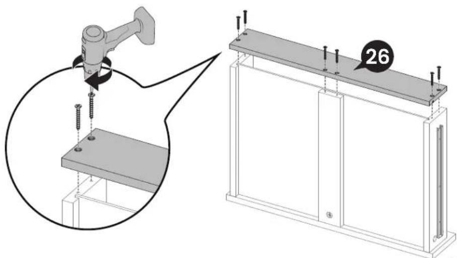 ErgoAV ERDS5-01 - Attaching the Drawers - 13