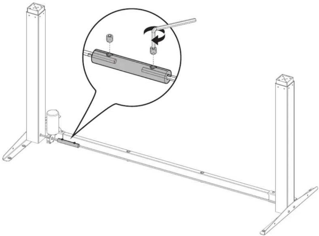 ErgoAV ERDS5-01 - Adjust uneven desk legs if needed: - 10