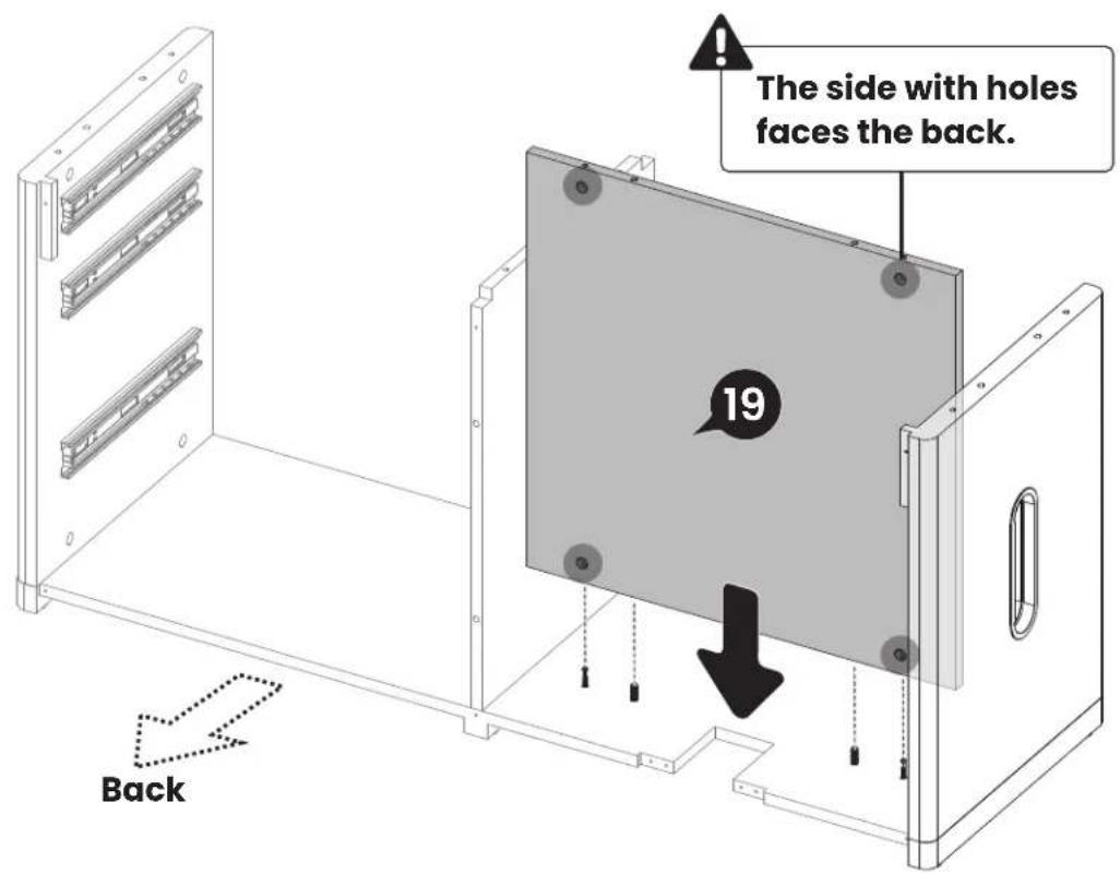 ErgoAV ERDS5-01 - Step 4 Assembling the Cabinet - 8
