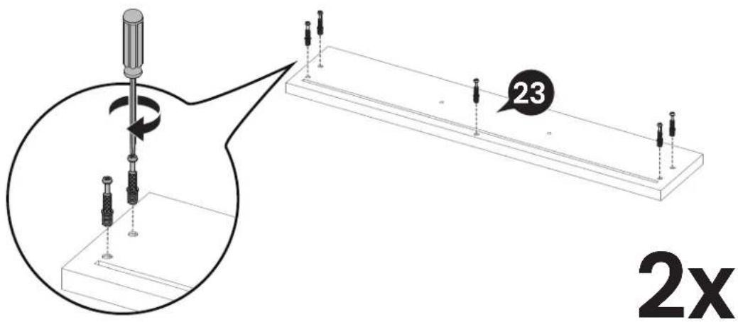 ErgoAV ERDS5-01 - Étape 6 Fixation des Tiroirs - 2
