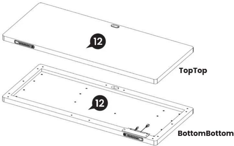 ErgoAV ERDS5-01 - Attaching the Desktop and Other Parts - 2