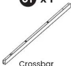 ErgoAV ERDS4-01 - Step 1 Supplied Parts and Hardware - 7