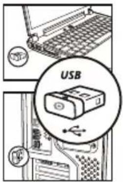 Essentiel B ME_DW - Verbindung der Maus mit dem USB-A-Empfänger - 2