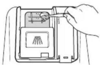 LG DF142FW - Afegir detergent al dispensador - 2