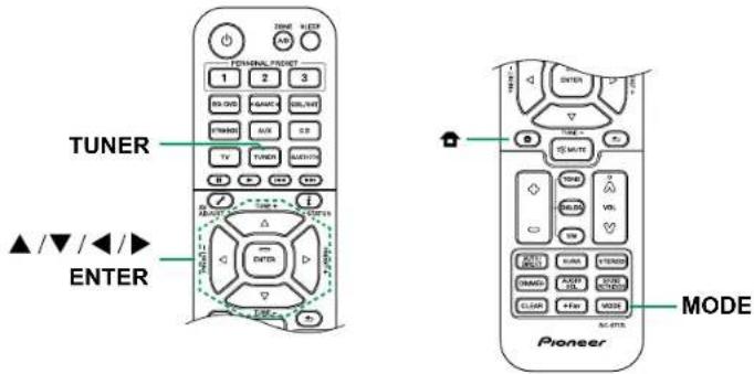 PIONEER VSX-835DAB - TunMode:Manual - 1