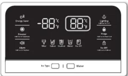 SAMSUNG RSG307AARS - Control de la temperatura del refrigerador - 1