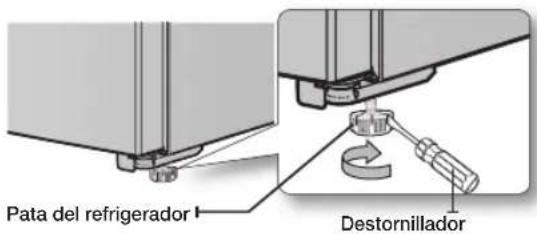 SAMSUNG RSG307AARS - Cuando la parte del Refrigerador es mas baja que la parte del Congelador. - 1