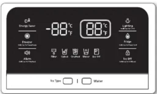 SAMSUNG RSG307AARS - Basic temperature of Freezer and Refrigerator Compartments - 2