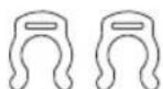 SAMSUNG RSG307AARS - Examinez la liste des accessoires ci-dessous. - 2